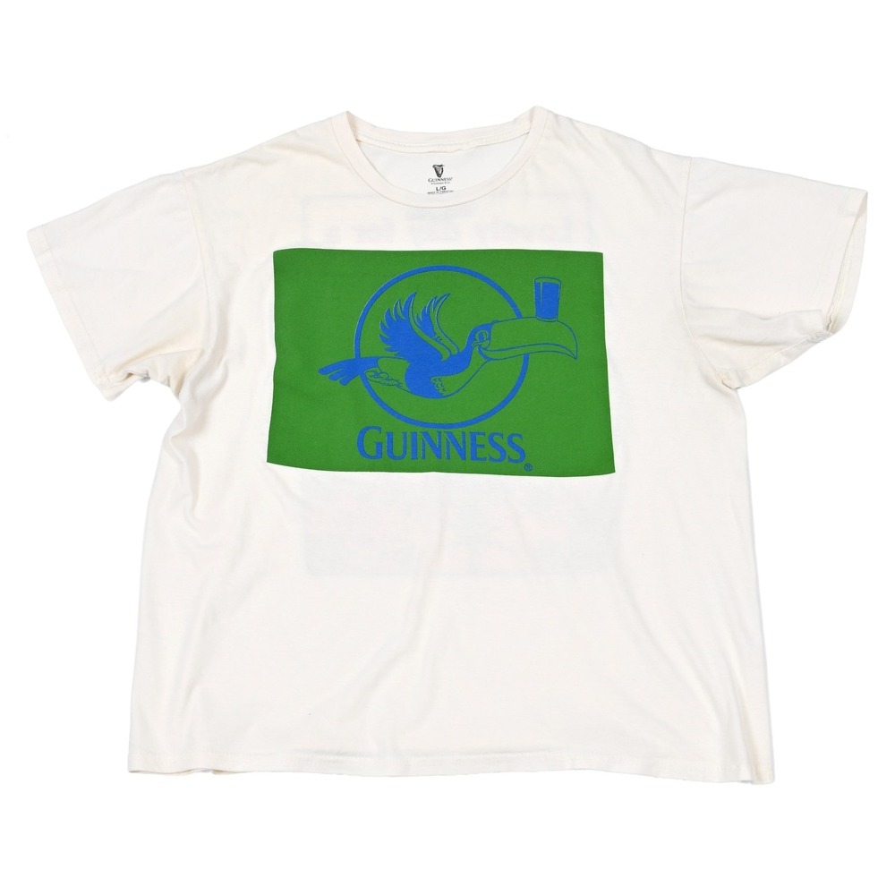 Guinness Toucan Graphic T-Shirt Lovely Day For A Guinness Relaxed Adult Large